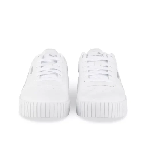 Baskets BLANC PUMA Carina 2.0 Holo JR