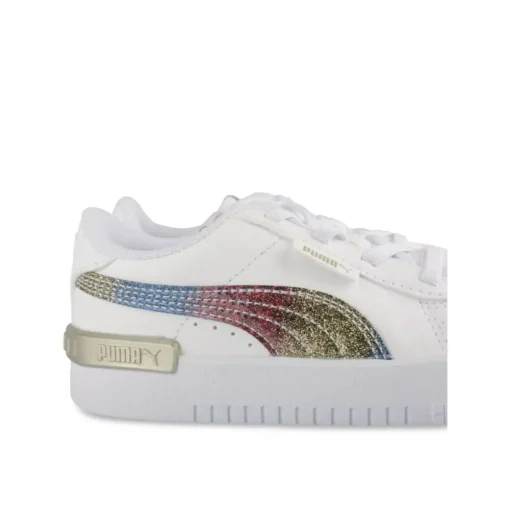 Baskets BLANC PUMA Jada Olympic JR
