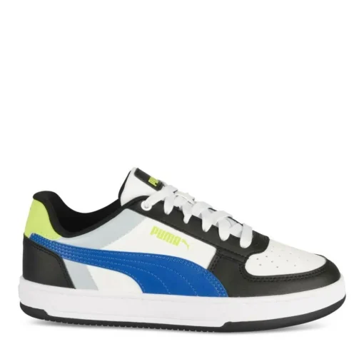 Baskets BLANC PUMA Jr Caven 2 Block