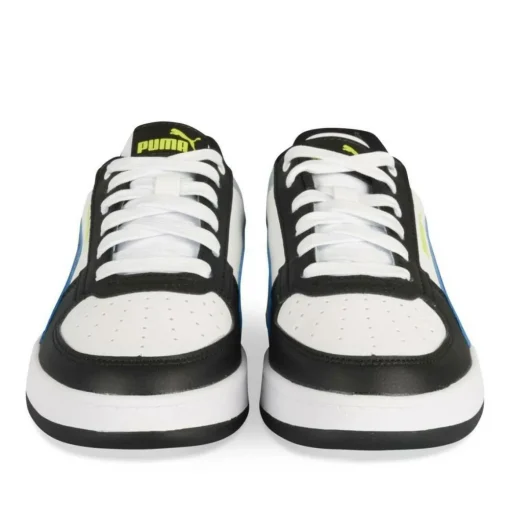 Baskets BLANC PUMA Jr Caven 2 Block