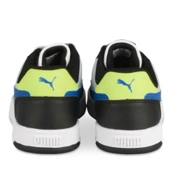 Baskets BLANC PUMA Jr Caven 2 Block