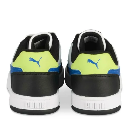 Baskets BLANC PUMA Jr Caven 2 Block