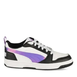 Baskets BLANC PUMA Jr Rebound V6 Dd