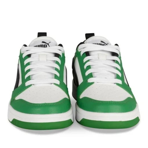 Baskets BLANC PUMA Jr Rebnd V6