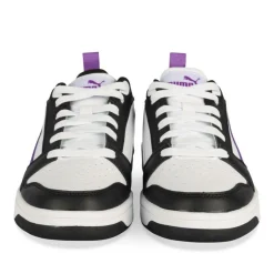 Baskets BLANC PUMA Jr Rebound V6 Dd