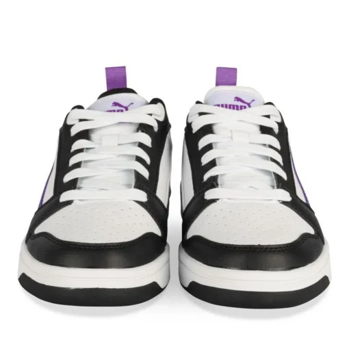 Baskets BLANC PUMA Jr Rebound V6 Dd