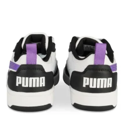 Baskets BLANC PUMA Jr Rebound V6 Dd