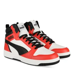 Baskets BLANC PUMA Rebound V6 Mid