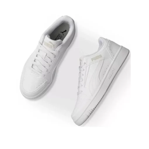 Baskets BLANC PUMA Rebound JR