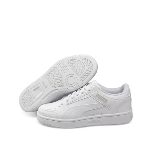Baskets BLANC PUMA Rebound JR
