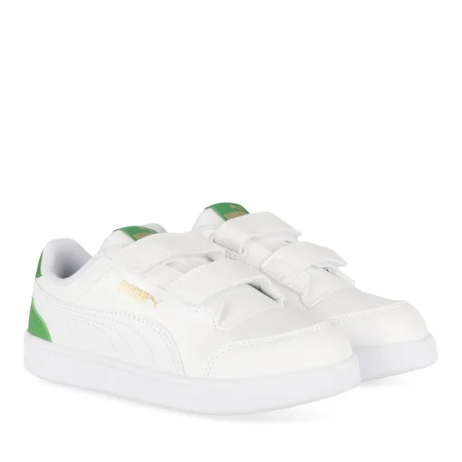 Baskets BLANC PUMA SHUFFLE