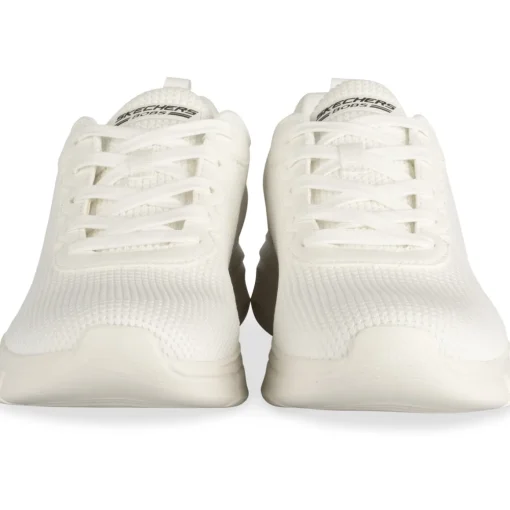 Baskets BLANC SKECHERS BOBS B FLEX