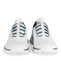 Baskets BLANC SKECHERS Burns