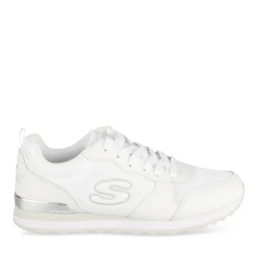 Baskets BLANC SKECHERS Goldu0027n Gurl
