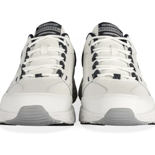 Baskets BLANC SKECHERS OAK CNYON