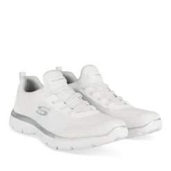 Baskets BLANC SKECHERS Pure Genius