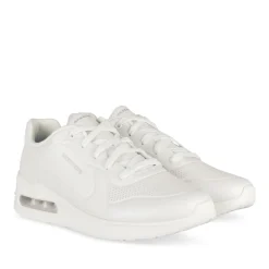 Baskets BLANC SKECHERS SOLITAIR