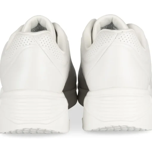 Baskets BLANC SKECHERS SOLITAIR