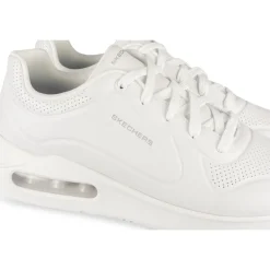Baskets BLANC SKECHERS SOLITAIR
