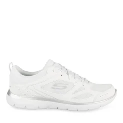 Baskets BLANC SKECHERS SUMMITS