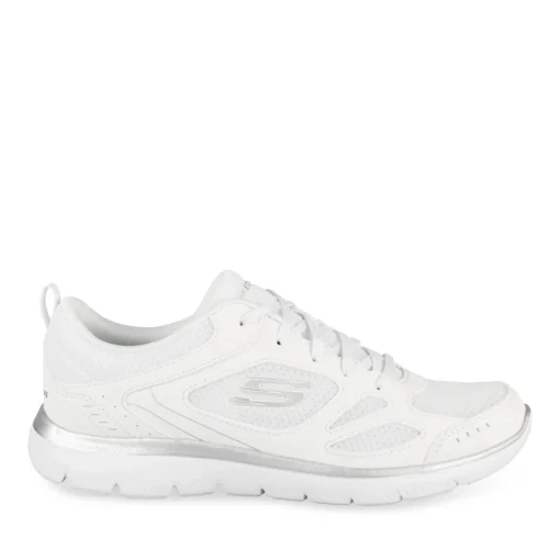 Baskets BLANC SKECHERS SUMMITS