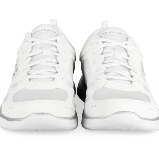 Baskets BLANC SKECHERS SUMMITS