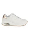 Baskets BLANC SKECHERS Uno Golden Air