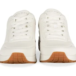 Baskets BLANC SKECHERS UNO