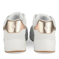 Baskets BLANC SKECHERS Uno Golden Air