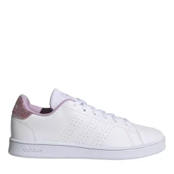 Baskets BLANCHES ADIDAS Advantage K