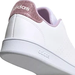 Baskets BLANCHES ADIDAS Advantage K