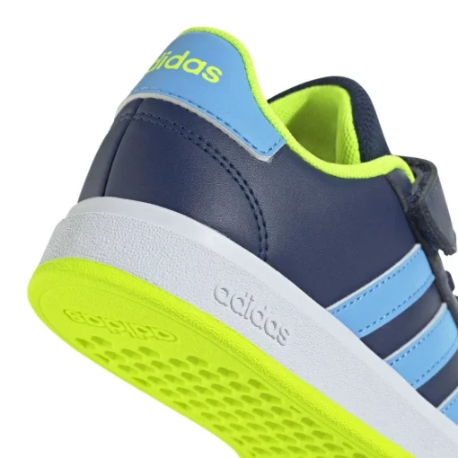 Baskets BLEU ADIDAS GRAND COURT