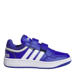 Baskets BLEU ADIDAS HOOPS