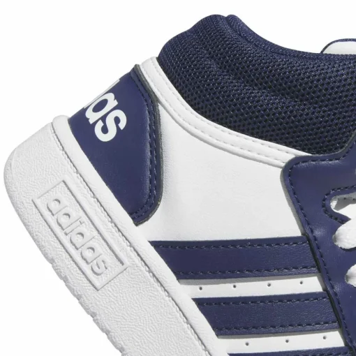 Baskets BLEU ADIDAS Hoops 3.0 Mid