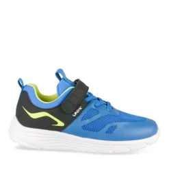Baskets BLEU Garçon Motif Uni Scratch