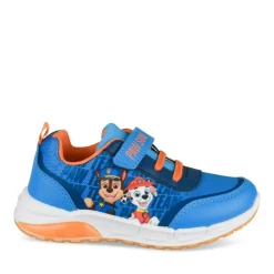 Baskets BLEU Garçon Motif Multicolore Scratch