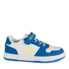 Baskets BLEU Garçon Motif Uni Scratch