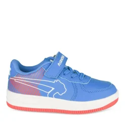 Baskets BLEU Garçon Motif Uni Scratch