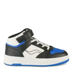 Baskets BLEU Garçon Motif Uni Scratch