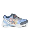 Baskets BLEU Garçon Motif Animal Scratch