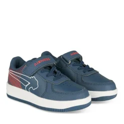 Baskets BLEU Garçon Motif Uni Scratch