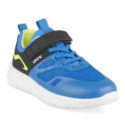 Baskets BLEU Garçon Motif Uni Scratch
