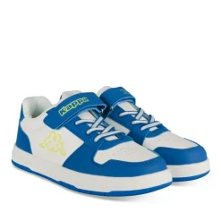 Baskets BLEU Garçon Motif Uni Scratch