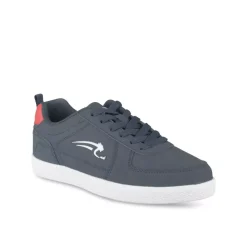Baskets BLEU Garçon Motif Multicolore Lacets