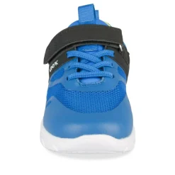 Baskets BLEU Garçon Motif Uni Scratch