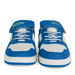 Baskets BLEU Garçon Motif Uni Scratch