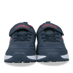 Baskets BLEU Garçon Motif Uni Scratch
