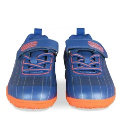 Baskets BLEU Garçon Motif Uni Scratch