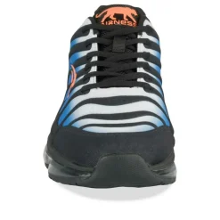 Baskets BLEU Garçon Motif Uni Lacets