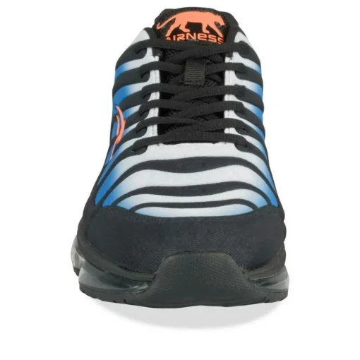 Baskets BLEU Garçon Motif Uni Lacets